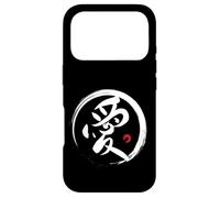 "LOVE" Japanese Brush Writing Kanji Word Case for iPhone 17 Pro