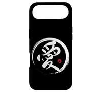 "LOVE" Japanese Brush Writing Kanji Word Case for iPhone Air