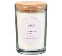 Love Jar - Coconut & Vanilla - This Love Candle has The Gorgeous Aroma of Coconut and Vanilla, Creating a Space of Positivity That is Enjoyable.