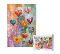 Love Jigsaw Puzzles for Adults 1500 Piece, Cute Puzzles for Adults Wooden, Funny/Difficult/Impossible/Challenging Decompression Games, As a Birthday for Women and Men ML-758