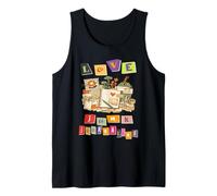 Love Junk Journaling Creative Scrapbooking Journal Crafting Tank Top