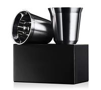 Love-KANKEI Espresso Cups, Stainless Steel Double Wall Insulated Coffee Mugs 150 ml/5 oz Set of 2