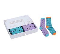 Love Kates Cute Pooch Ladies Luxury Bamboo Socks In Gift Box Two Pairs One Size Fits All 319980