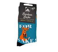 Love Kates For Fox Sake Socks For Her UK 4-7 Bamboo Socks Novelty Gift Idea SOX001
