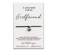 Love Kates Girlfriend Wish String Bracelet With Lucky Charm Sentimental Gift WS108