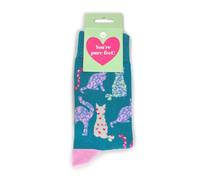Love Kates Snazzy Socks Cats You're Purr-Fect! Ladies Socks Size 4-7 Novelty Sock Gift LKSOCK011