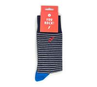 Love Kates Snazzy Socks You Rock! Lightening Bolt Mens Socks Size 9-11.5 Novelty Sock Gift LKSOCK020