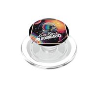 Love Knows No Boundaries Rainbow Astronaut Gay Space Mission PopSockets PopGrip for MagSafe