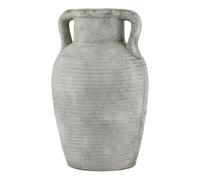 Love Lace Athena Stone Large Amphora Pot in White Love Lace White