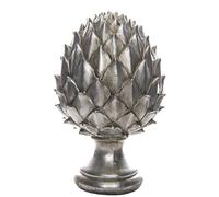 Love Lace Large Silver Pinecone Finial Love Lace Silver