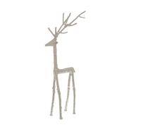 Love Lace Silver Standing Stag Ornament Love Lace Silver