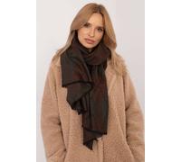 Love Lace Women's Elegant Viscose Geometric Pattern Scarf for Everyday Styling in Green Love Lace Green One Size