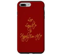 Love Laughter And Happily Ever After Romantic Quote Case for iPhone 7 Plus/8 Plus
