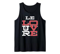 Love Le Louvre Art Museum Paris France Tank Top