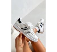 Love Lemonade Crystal Stripe Trainers Limited Edition In White White 8