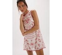 Love Letters Mini Dress at Free People in Sugar Swizzle Combo, Size: XS - female