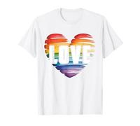 Love LGBT Pride Shirt Rainbow Flag T-Shirt