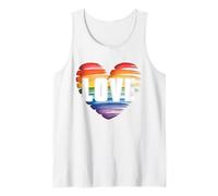 Love LGBT Pride Shirt Rainbow Flag Tank Top