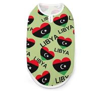 Love Libya Dog And Cat Clothes Pet Summer Sleeveless T Shirt Basic Vest L