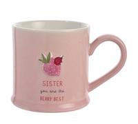 Love Life Embossed Mug - Sister