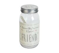 Love Life Glass Wish Jar - Special Friend