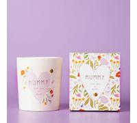 Love Life Sentiment Gift Ceramic Candle 190g - Mummy Love Life Multicolor