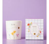 Love Life Sentiment Gift Ceramic Candle 190g - Nan Love Life Multicolor