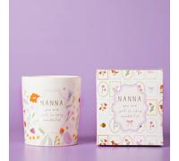 Love Life Sentiment Gift Ceramic Candle 190g - Nanna Love Life Multicolor