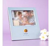 Love Life Sentiment Gift Photo Frame 4" x 6" - Daddy in Blue Love Life Blue