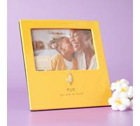 Love Life Sentiment Gift Photo Frame 4" x 6" - Mum in Yellow Love Life Yellow