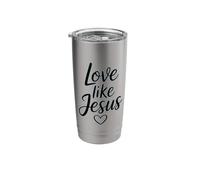 Love Like Jesus Bible Verse Scripture Stainless Steel Insulated Tumbler
