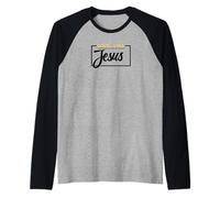 Love Like Jesus Christian Faith Raglan Baseball Tee