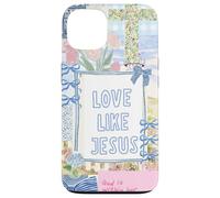 Love Like Jesus Patchwork Coquette Preppy Grandma Millennial Case for iPhone 13