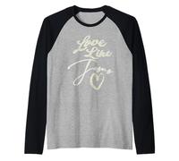 Love Like Jesus Raglan Baseball Tee