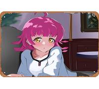 Love Live!, Love Live! Nijigasaki High School Idol Club, Rina Tennoji Anime Poster Home Wall Art Decoration Retro Metal Tin Sign 8x12 inch