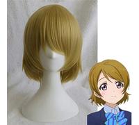 Love Live! LoveLive Koizumi Hanayo Short Mixed Color Heat Resistant Cosplay Costume Wig + Track + Wig Cap
