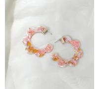 Love Local Flora Earrings - Pink