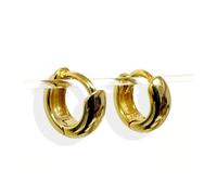 Love Local Mia Bold Hoops 7mm - Rhodium Plating, 925 Sterling Silver