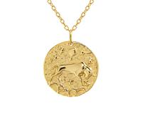 Love Local Taurus / Stier - 18 Karat Gold Plating, 925 Sterling Silver
