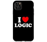 Love Logic Funny Smart Data Think Math Make Sense Coder Fan Case for iPhone 11 Pro Max