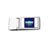 Love Lovers Eternal Companionship Slim Money Clip Stainless Holder Pocket Wallet