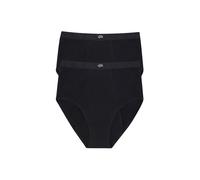 LOVE LUNA Ladies 2 Pair Pack Super Period Full Briefs 10-12