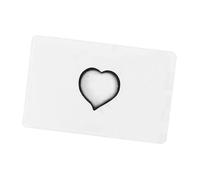 Love Magic Card - Magic Gimmicks Magician Props | Flick Finger Heart Appearing Card For Valentine's Day Close-Up Magics | Fast Acting Visual Illusion For Romantic Surprise And Mentalism
