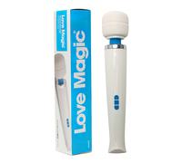 Love Magic Wand - Rechargeable Massager Vibrator (White)