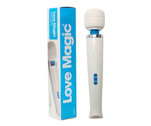 Love Magic Wand - Rechargeable Massager Vibrator (White)