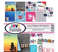 Love Makes A Family Scrapbook Collection Kit