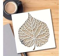 Love Maple Leaf Leaves Wall Stencils Template Reusable Spray PaintStencils for Craft Painting On Wood Craft Canvas Walls Wood Furniture Decorations DIY Scrapbooking