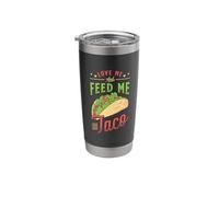 Love Me and Feed Me Taco 5 De Mayo Stainless Steel Insulated Tumbler