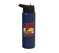 Love Me and Feed Me Taco 5 De Mayo Stainless Steel Insulated Water Bottle