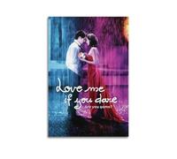 Love Me If You Dare Posters Wall Art Print Poster Decor Vintage Canvas for Living Room Bed Room 12x18inch(30x45cm) Unframe-style